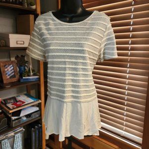 Layered Button-Back Top - NWOT
